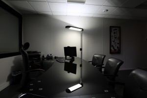 lampadaire design en situation